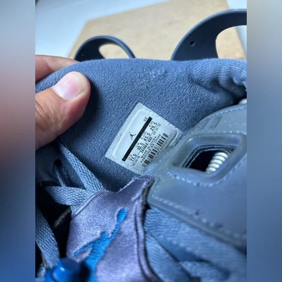 Air Jordan 6 Retro Diffused Blue Sz 11.5 384664-400 Men’s Sneakers OG Rare MJ - Picture 2 of 11